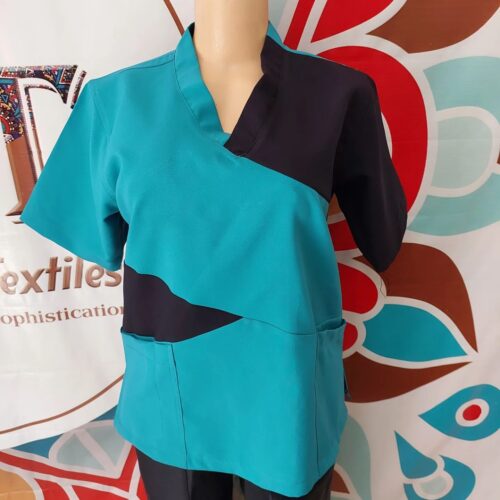 Medical scrubs in Kenya at Thirsty Shona Textiles